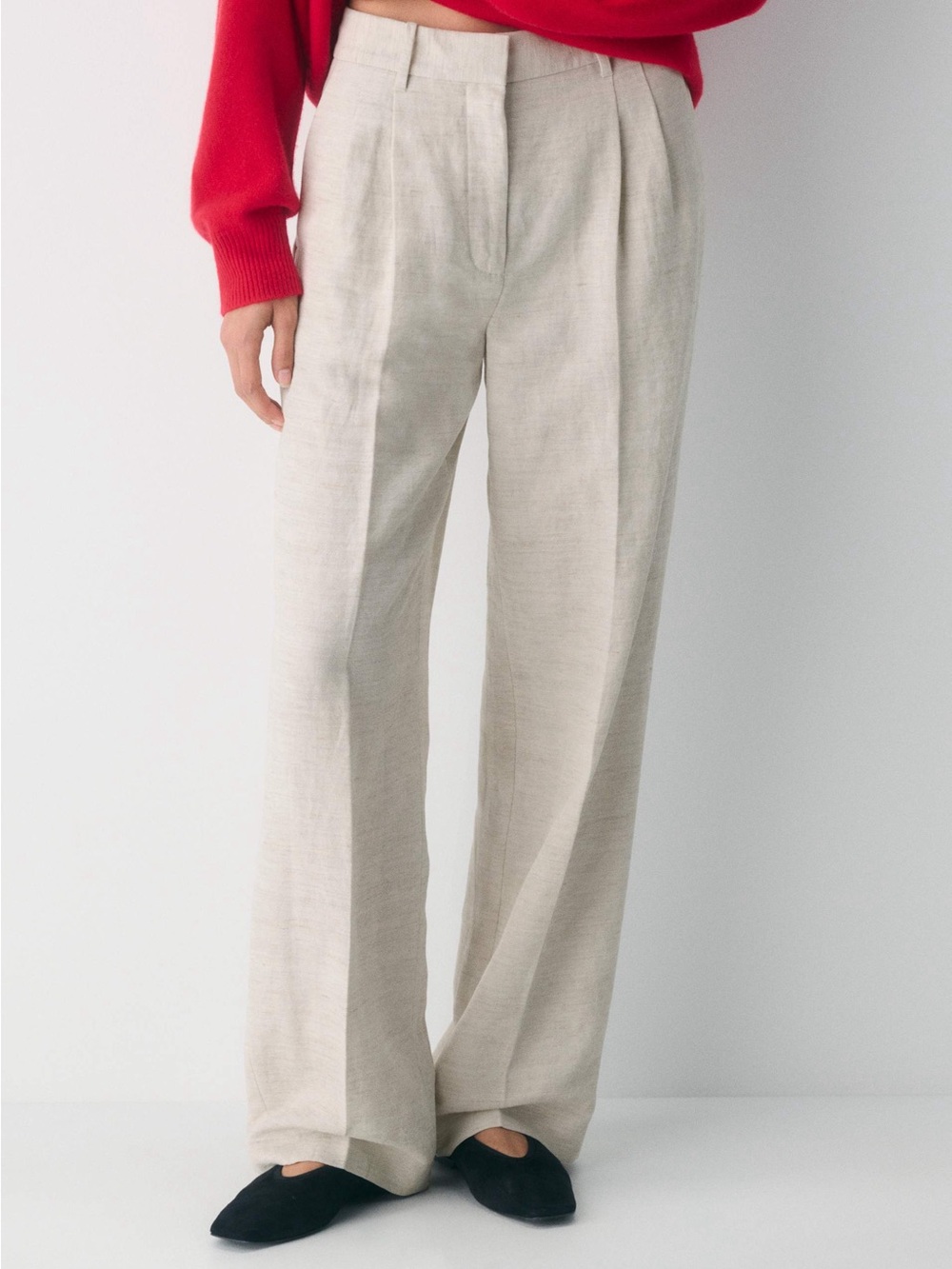 Wilfred the effortless pant natural linen blend 2